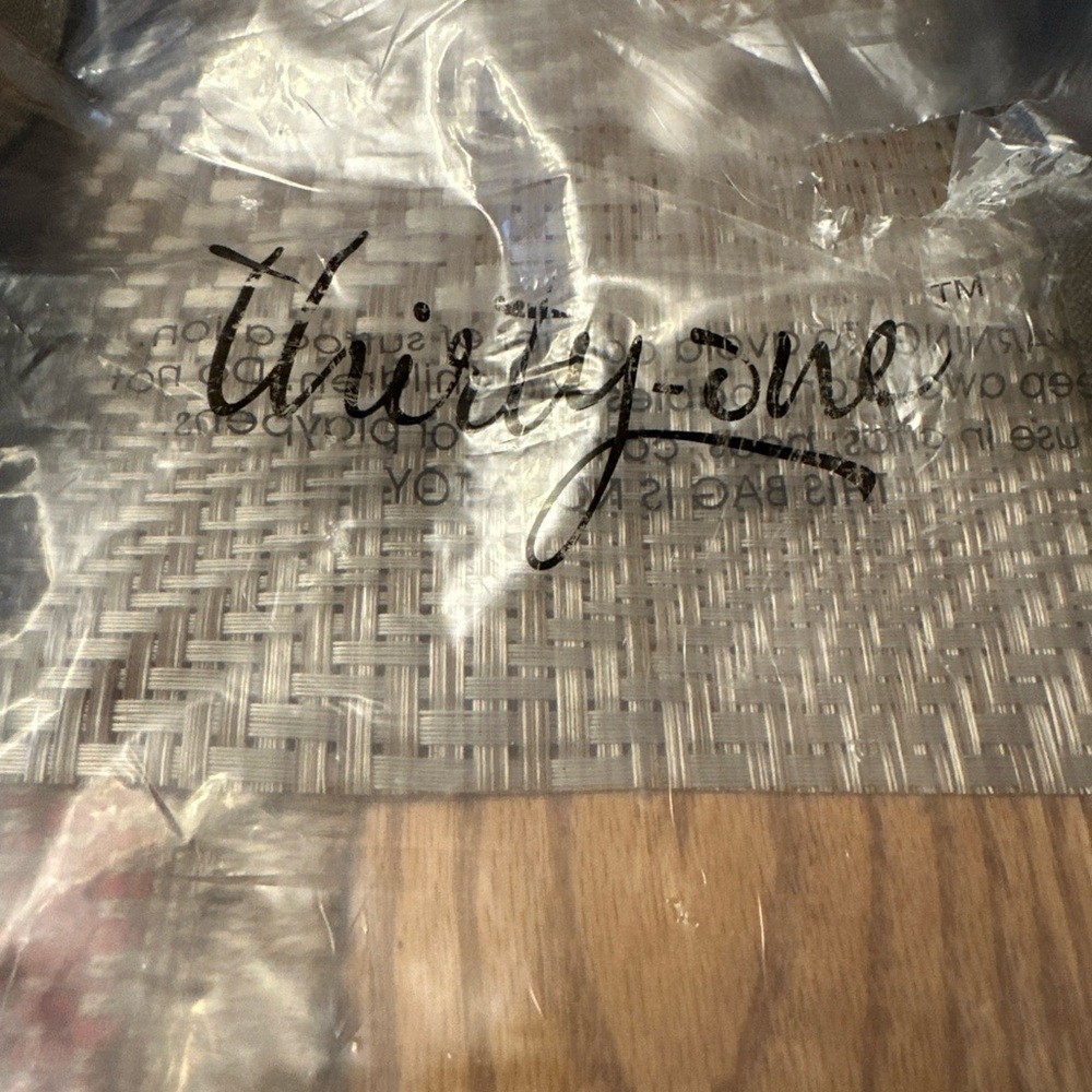 NIP New Thirty One 31 - BROWN - Large Top A Tote - Utility Tote Lid - Picture 5 of 5
